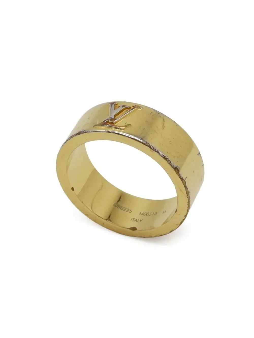 Louis Vuitton Ring LV Instinct Set Gold Plated M Silver Out Of Stock
